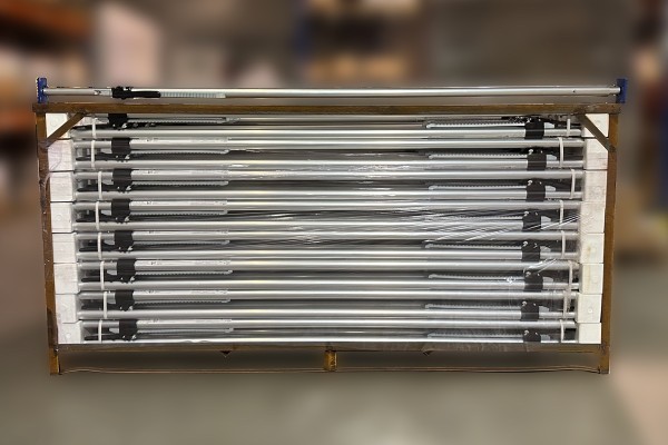 rack Aluminium cargo bar rubber foot