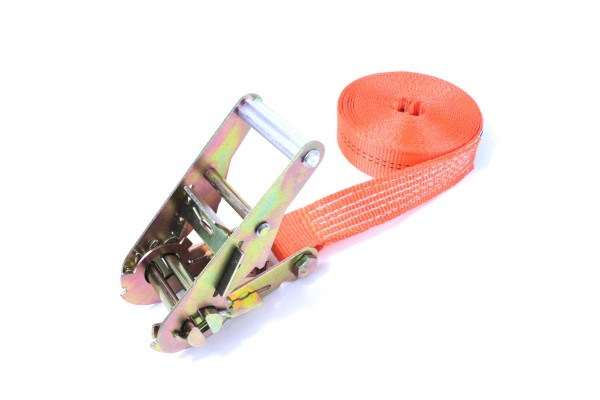 ratchet lashing strap single-part 2000 daN orange