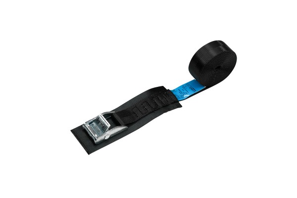 Cam buckle strap with protective pad